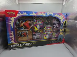 Pokemon Card TCG Mega Lucario ex Figure Collection Box NEW & SEALED - MINT - Image 1