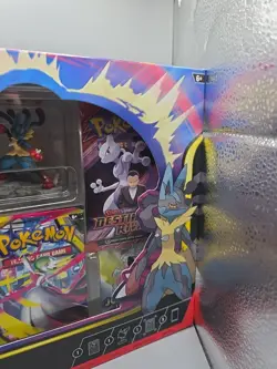 Pokemon Card TCG Mega Lucario ex Figure Collection Box NEW & SEALED - MINT - Image 4