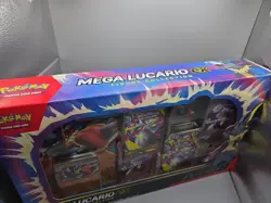 Pokemon Card TCG Mega Lucario ex Figure Collection Box NEW & SEALED - MINT - Image 5