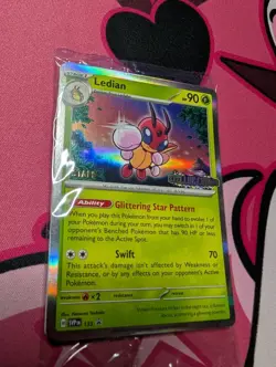 Pokemon Stellar Crown Staff Promos Cards *SEALED* 4 Pack - Image 2