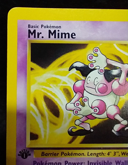 Pokemon Jungle Mr. Mime 22/64 1st Edition Non-Holo Card NM #N10C5 - Image 2