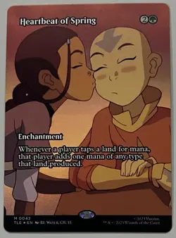 MTG Avatar: TLE Heartbeat of Spring Enchantment MYTHIC FOIL #0042 - Image 1