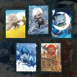 Li'l Walkers Secret Lair MTGA Arena Sleeve Digital Code Magic the Gathering - Image 1