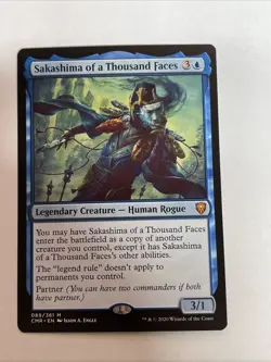 Sakashima of a Thousand Faces Commander Legends #89 Mythic - Image 1
