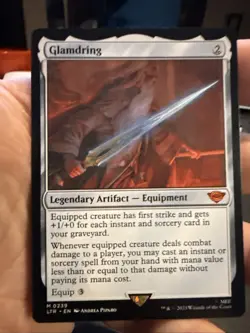 Glamdring Lord of the Rings Non-Foil 239 NM - Image 1