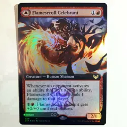 FOIL EXTENDED Flamescroll Celebrant - Strixhaven (Magic/MTG) Near Mint - Image 1