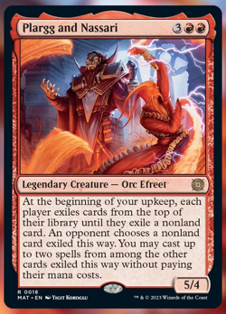 4x Plargg and Nassari - MTG - March of the Machine AFTERMATH MtG - NM - Image 1