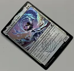 MTG Avatar: TLE Katara, Heroic Healer Legendary Creature UNCOMMON FOIL #0215 - Image 2