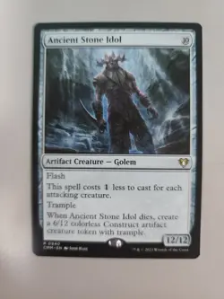 MTG Ancient Stone Idol Commander Masters 0940 Regular Rare - Image 1