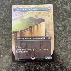 The Walls of Ba Sing Se | Borderless FOIL | MTG Avatar: The Last Airbender | 329 - Image 1