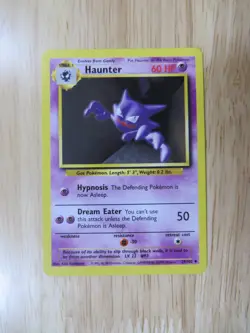 Pokemon TCG - Haunter 29/102 Base Set Uncommon LP - Image 1