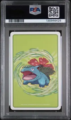 PSA 10 2004 POKEMON LEAFGREEN VERSION PLAYING CARDS KABUTO 7 OF HEARTS - Image 2