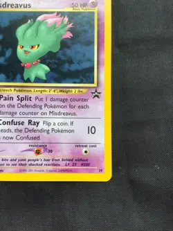 Pokemon Cards: Wizards Black Star Promo: Misdreavus 39 - Image 4