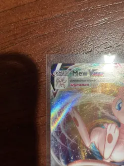 Mew VMAX 114/264 Ultra Rare Pokemon TCG SWSH08: Fusion Strike NM - Image 3