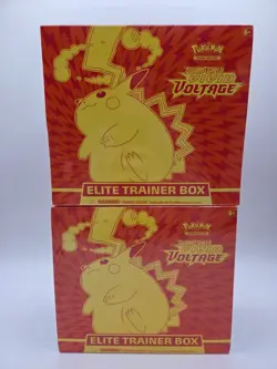 2-Sealed Pokemon Sword & Shield Vivid Voltage SWSH04 ETB DK0221 - Image 1