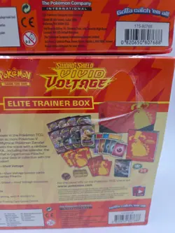 2-Sealed Pokemon Sword & Shield Vivid Voltage SWSH04 ETB DK0221 - Image 5