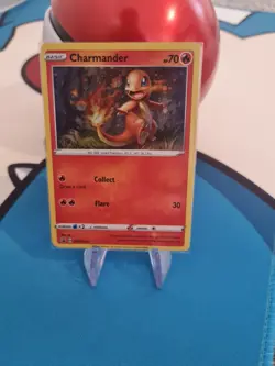 Charmander Holo SWSH092 Pokemon Card Battle Styles Black Star Promo - Image 1