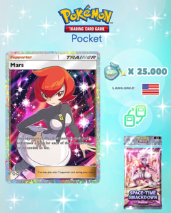 Pokemon TCG Pocket - Mars Full Art Card (English) - Image 1