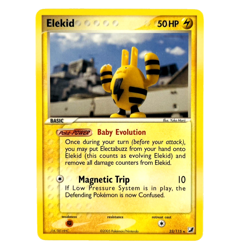 POKEMON Elekid 23/115 Unseen Forces Rare Card Yuka Morii NM-MINT - Image 1