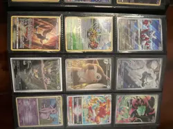 Pokemon binder collection, SIRs, IRs, Full Arts and EXs. Binder included. - Image 3