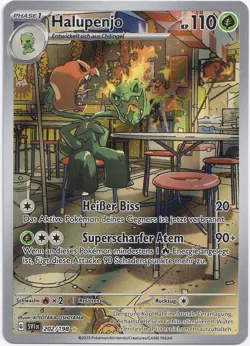 Pokemon Halupenjo Secret Illustration Rare Karmesin&Purpur SVI 202/198 NM DE - Image 1