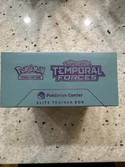 Temporal Forces Elite Trainer Box Pokemon Center Exclusive *SEALED* Walking Wake - Image 3