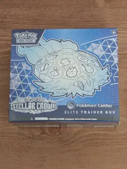 Stellar Crown Pokemon Center Elite Trainer Box - Scarlet Violet (Factory Sealed) - Image 1