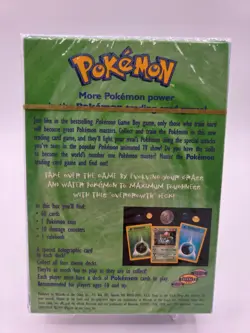 Sealed Shadowless Pokemon Base Set Theme Deck Overgrowth Gold Strip UT0049 - Image 3