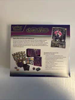 Pokemon TCG Scarlet & Violet (Miraidon) Elite Trainer Box Factory Sealed - Image 3