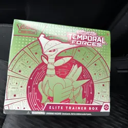 Pokemon Temporal Forces Elite Trainer Box ETB Iron Leaves New Factory Sealed - Image 2