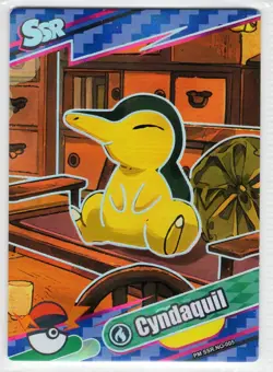 Cyndaquil PM-SSR No. 005 SSR Holo Eif Origin 4.0 Non-TCG Pokemon - Image 1