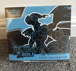 Pokemon Center Black Bolt Elite Trainer Box ETB | Brand New & Sealed - Image 1