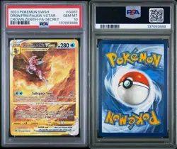 2023 Pokemon Sword & Shield Origin Forme Palkia Vstar #GG67 PSA 10 Gem Mint - Image 5