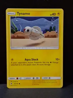 Pokemon TCG Tynamo Burning Shadows 44/147 Regular Common LP - Image 1