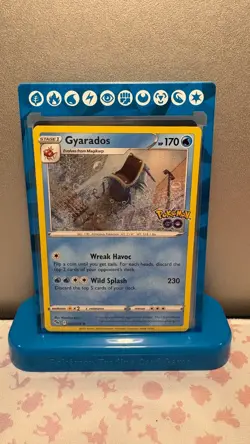 Gyarados - 022/078 - Rare Holo - Pokemon Go English - NEAR MINT - Image 1
