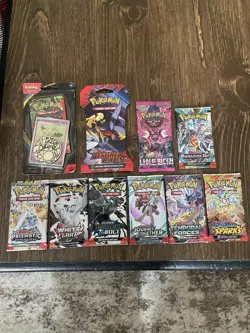 pokemon pack lot (10 Packs!) blisters, Packs, PRISMATIC, Etc ALL SEALED/NEW - Image 2