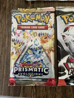 pokemon pack lot (10 Packs!) blisters, Packs, PRISMATIC, Etc ALL SEALED/NEW - Image 5