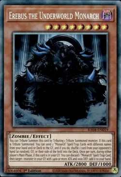 Erebus The Underworld Monarch - Collector's Rare 1st Ed RA04-EN019 - NM - YuGiOh - Image 1
