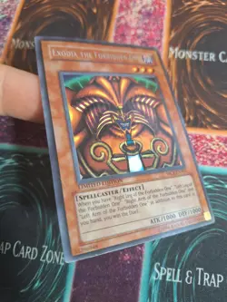 Yu-Gi-Oh! TCG Exodia the Forbidden One MC1-EN001 Secret Rare Limited LP - Image 2