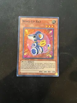 Yugioh Wind-Up Rat ORCS-EN023 Super Rare 1st Edition LP/MP3 Available! - Image 1