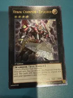 Heroic Champion - Excalibur (UTR) REDU-EN041 Return of the Duelist 1st Edition - Image 1