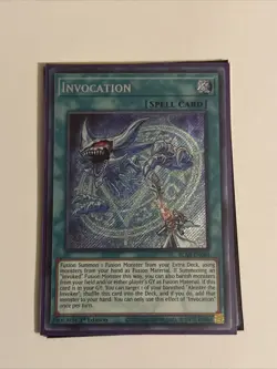 Yu-Gi-Oh! Invocation BLAR-EN084 1st Edition Secret Rare NM - Image 1