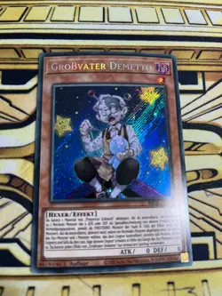 Yugioh Grossvater Demetto BROL-DE032 Secret Rare - Image 1