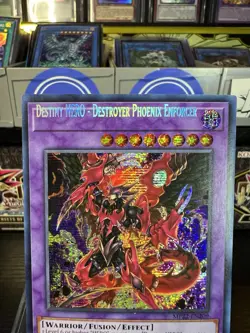 Yu-Gi-Oh MISPRINT NAME SHIFT DESTINY HERO DESTROYER PHOENIX ENFORCER - Image 2