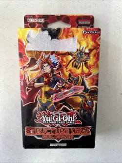 Yu-Gi-Oh 1x Soulburner Structure Deck 1st Edition Brand New Damaged Box - Image 1