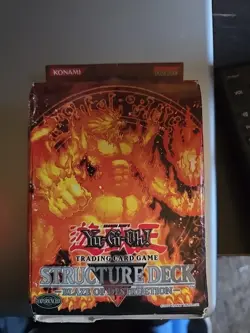 This Is A Yu-Gi-Oh! Blaze of Destruction Structure Deck. New - Image 1