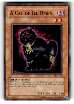 A Cat of Ill Omen PGD-070 Unlimited Common Pharaonic Guardian LP - Image 1