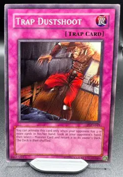 Yu-Gi-Oh! Trap Dustshoot #PGD-049 2003 Pharaonic Guardian Unlimited LP - Image 1