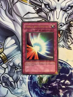 (HE) Mirror Force - PMT-P138 Portuguese - Ultra Rare - 1st Edition Yu-Gi-Oh LP - Image 1