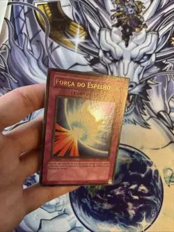 (HE) Mirror Force - PMT-P138 Portuguese - Ultra Rare - 1st Edition Yu-Gi-Oh LP - Image 3